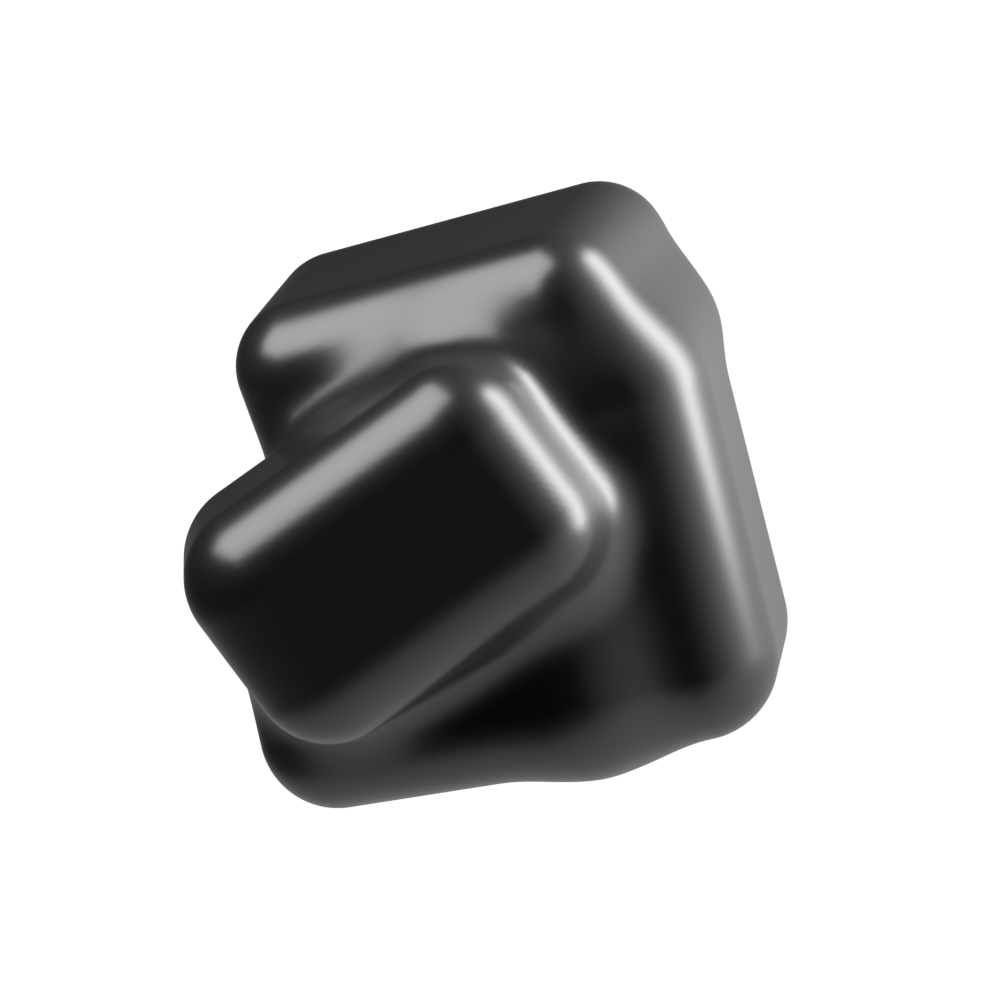 The existing chunky graphite formation.
